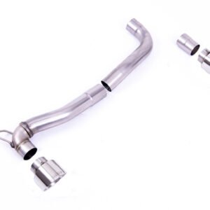 Ford Fiesta MK8/8.5 ST 1.5 – Maxton Designs doble salida kit de mejora con colas GT-100 pulidas