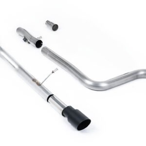 Ford Fiesta MK8 1.0T ST Line (modelos con GPF) – no resonado (más sonido) desde GPF/OPF con Cerakote negro GT-90 cola