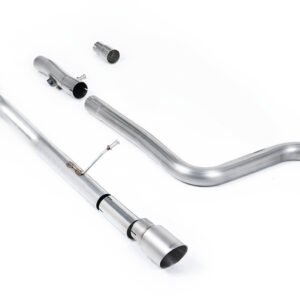 Ford Fiesta MK8 1.0T ST Line (modelos con GPF) – no resonado (más sonido) desde GPF/OPF con titanio cepillado GT-90 cola