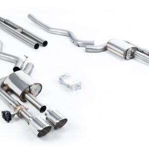 Ford Mustang 5.0 V8 Dark Horse/Mach 1 – Active con válvulas cat-back con H-Pipe y colas pulidas