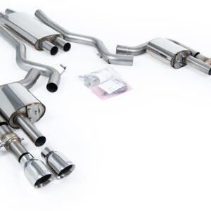 Ford Mustang 2.3 (S550/S650 Fastback) – con válvulas resonado cat-back con colas pulidas