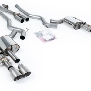 Ford Mustang 2.3 (S650 Fastback) – con válvulas no resonado cat-back con colas de titanio cepillado