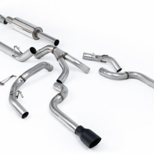 Ford F150 5.0 V8 Supercrew – Road+ Cat-Back with Dual Cerakote Black Tips