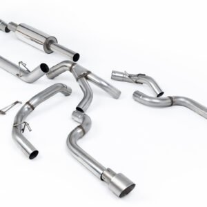 Ford F150 5.0 V8 Supercrew – Road+ Cat-Back with Dual Brushed Titanium Tips