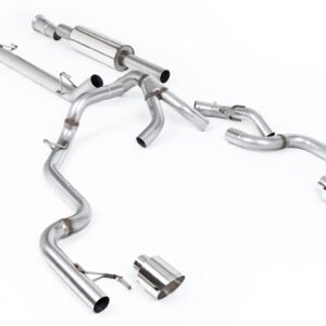 Ford F150 5.0 V8 Supercrew Tremor – Road+ Resonated Cat-back with Dual Polished Tips