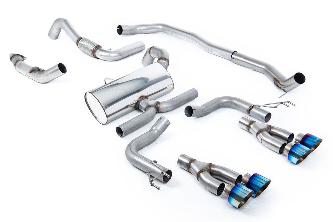Honda Civic FK2 Type R Turbo (solo modelo RHD) – no resonado sistema de escape cat-back