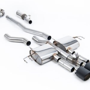Honda Integra DE5 Type S – semirresonado (volumen medio) cat-back con 3 x colas JET-115 de carbono