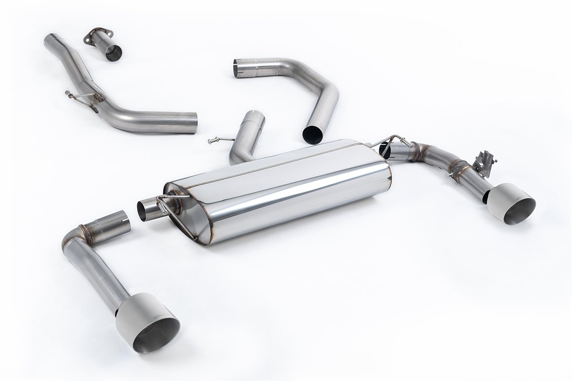 Hyundai/Kia Ceed GT – OPF/GPF Back System with GT-115 Brushed Titanium Trims