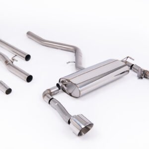 Hyundai/Kia Kona N (sin GPF Model) – no resonado (más sonido) cat-back con colas pulidas
