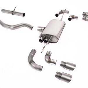 Land Rover Defender 90 2.0L I4 P300/P400e – sistema desde OPF/GPF no resonado (más sonido) con colas GT-90 de titanio