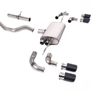 Land Rover Defender 90 3.0 I6 P400 – sistema desde OPF/GPF no resonado (más sonido) con colas JET-90 de carbono