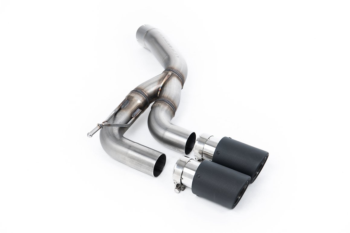 Land Rover Defender D200/250/300 90,110,130 (modelos diesel) – silencioso trasero con colas dobles JET-90 de carbono