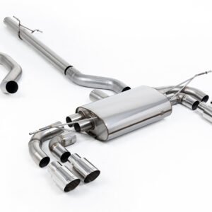 Land Rover Defender 130 2.0 I4 P300 y P400e – no resonado sistema desde OPF/GPF con colas pulidas
