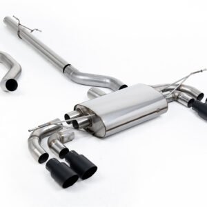 Land Rover Defender 130 2.0 I4 P300 y P400e – no resonado sistema desde OPF/GPF con colas negras