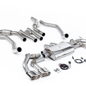 Range Rover Sport P530 L461 V8 – desde OPF/GPF (con válvulas) con colas ovaladas pulidas