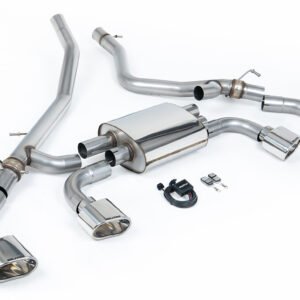 Range Rover Sport P440/460/510/550e L461(Hybrid) – sistema axle-back (con válvulas) con colas ovaladas pulidas
