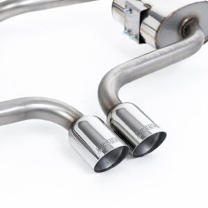 Mini Cooper S R53 – Escape cat-back resonado (sonido más discreto) con salidas pulidas