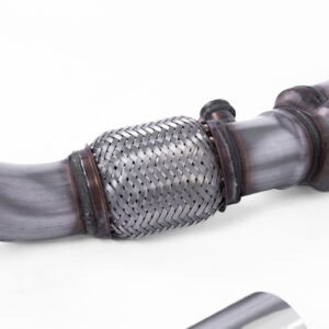 Mini Cooper S R53 – escape completo resonado (sonido más discreto) con catalizador deportivo de alto flujo y salidas pulidas