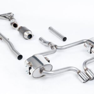 Mini Cooper S R52 – Full Resonated (Quieter) Exhaust System with Hi-Flow Sports Catalyst & Polished Trims