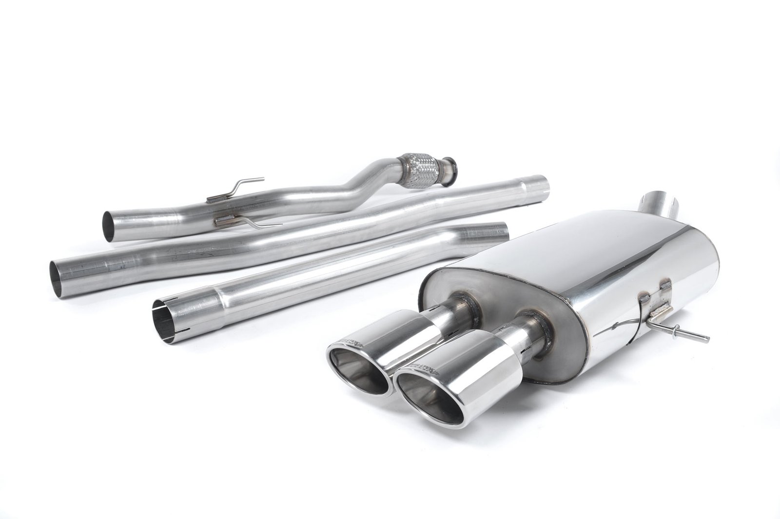 Mini Cooper S R56/R58 – Non-Resonated (Louder) Cat-Back Exhaust System with Twin Oval Tailpipes