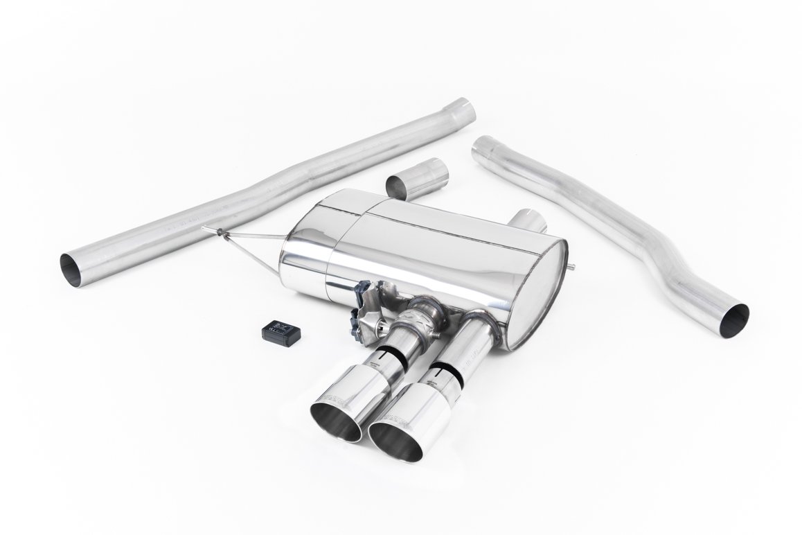 Mini Cooper S F56 – Valved & Non-Resonated (Louder) Cat-Back Exhaust System with Polished Tips