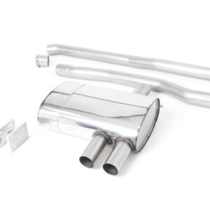 Mini Cooper S/JCW F56 – Non-Resonated (Louder) Cat-Back Exhaust System with GPF Bypass with Titanium GT-90 Trims
