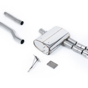 Mini Cooper S F55 (LCI Only) – GPF/OPF Back Exhaust System with Polished GT-90 Trims