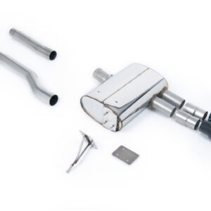 Mini Cooper S F55 (LCI Only) – GPF/OPF Back Exhaust System with Cerakote GT-90 Trims