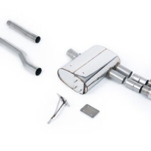 Mini Cooper S F55 (LCI Only) – GPF/OPF Back Exhaust System with Titanium GT-90 Trims