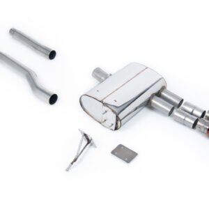 Mini Cooper S F55 (LCI Only) – GPF/OPF Back Exhaust System with Burnt Titanium GT-90 Trims