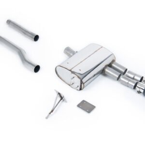 Mini Cooper S F55 (LCI Only) – GPF/OPF Back Exhaust System with Carbon JET-90 Trims