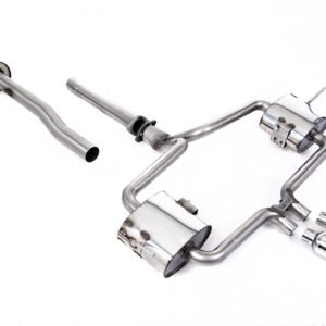 Mini Cooper S R53 – Resonated (Quieter) Cat Back Exhaust System with Polished Trims