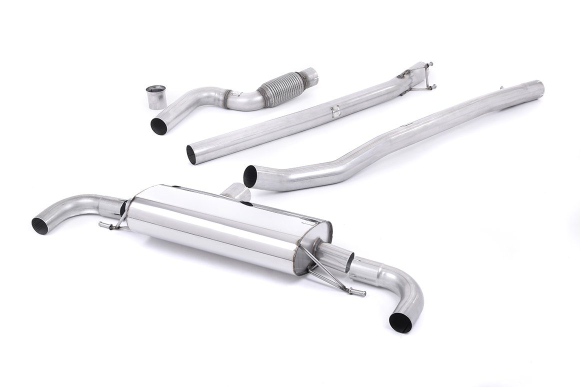 Mercedes A45 AMG W176 – Non-Valved & Non-Resonated Cat-Back Race Exhaust System (Uses OE Trims)
