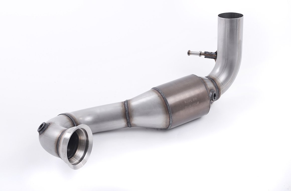Mercedes A45 AMG W176 – Large Bore Downpipe with Hi-Flow Sports Catalyst (For Milltek Cat-Back)