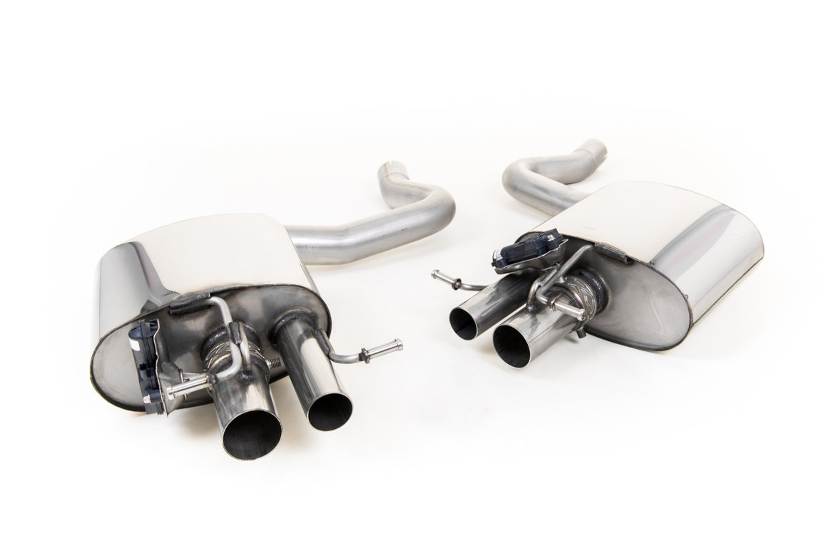 Mercedes C63/C63S W205 Saloon (Non GPF Models) – Rear Silencers for OE Valve Control