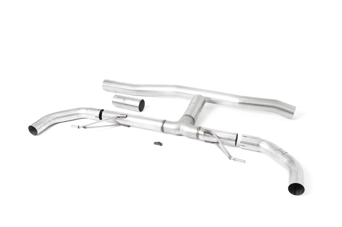 Mercedes A35 AMG W177 Hatch (GPF Models) – Non-Valved GPF/OPF Back Race Exhaust System (Uses OE Trims)