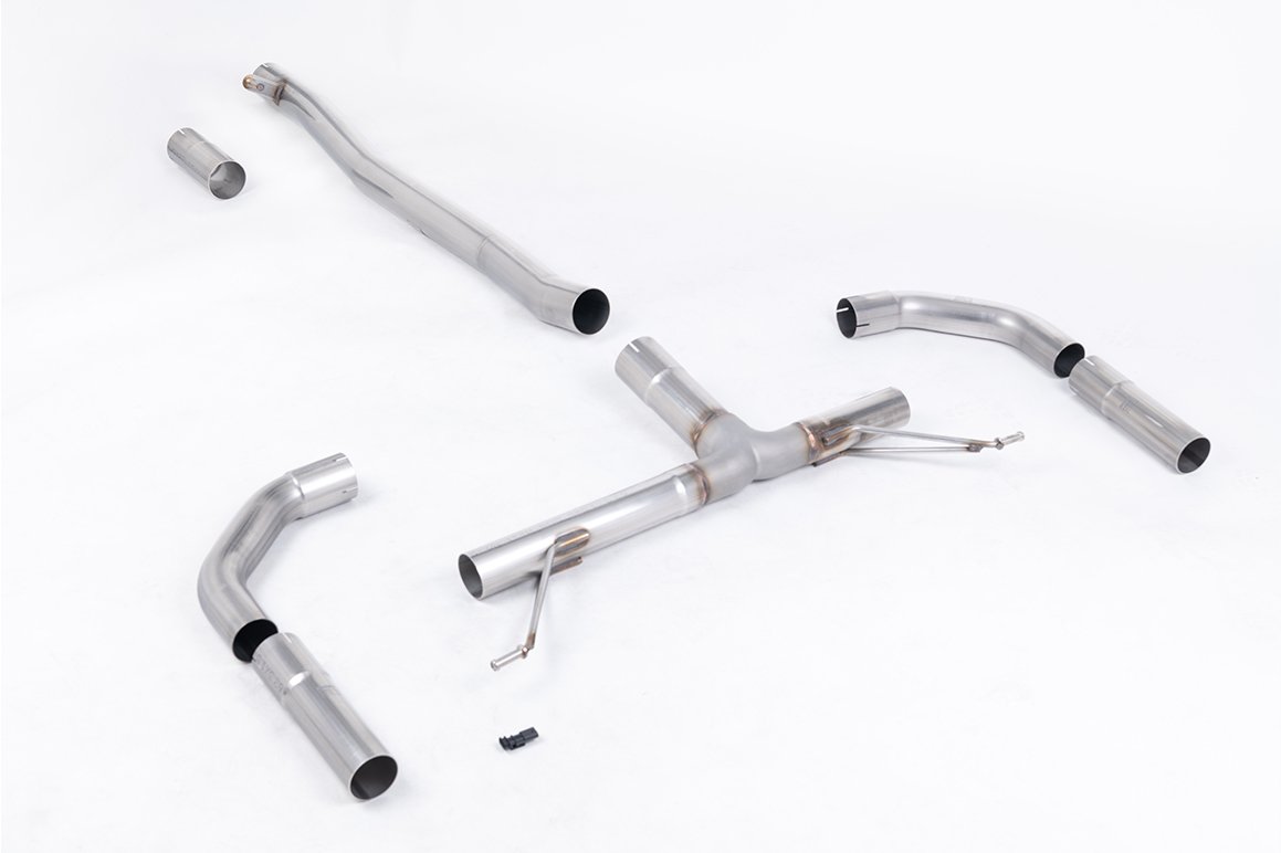Mercedes A35 AMG – Race & Non-Valved Front Pipe Back Exhaust (Uses OE Trims)