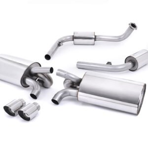 Porsche 987 S 3.2 Boxter/Cayman (Gen 1) – Cat-Back Exhaust System with Polished Trims