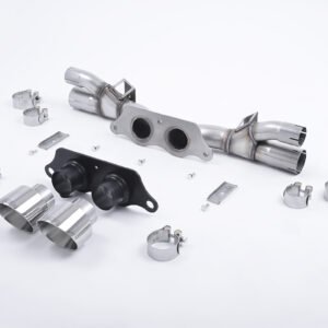 Porsche 991.1/991.2 GT3 & GT3 RS – Cat-Back Exhaust System with Polished GT-100 Trims