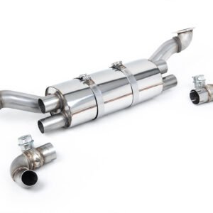 Porsche 911 991.1 3.8L – Rear Silencer Fits to OE Side Silencers and with OE Tips