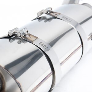Porsche 911 991.1 3.8L – silencioso trasero compatible con los silenciosos laterales originales y con salidas originales