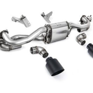 Porsche 718 GTS/GT4 4.0 Boxter/Cayman (GPF PDK Models) – Particulate Filter-Back with Cerakote Black Trims