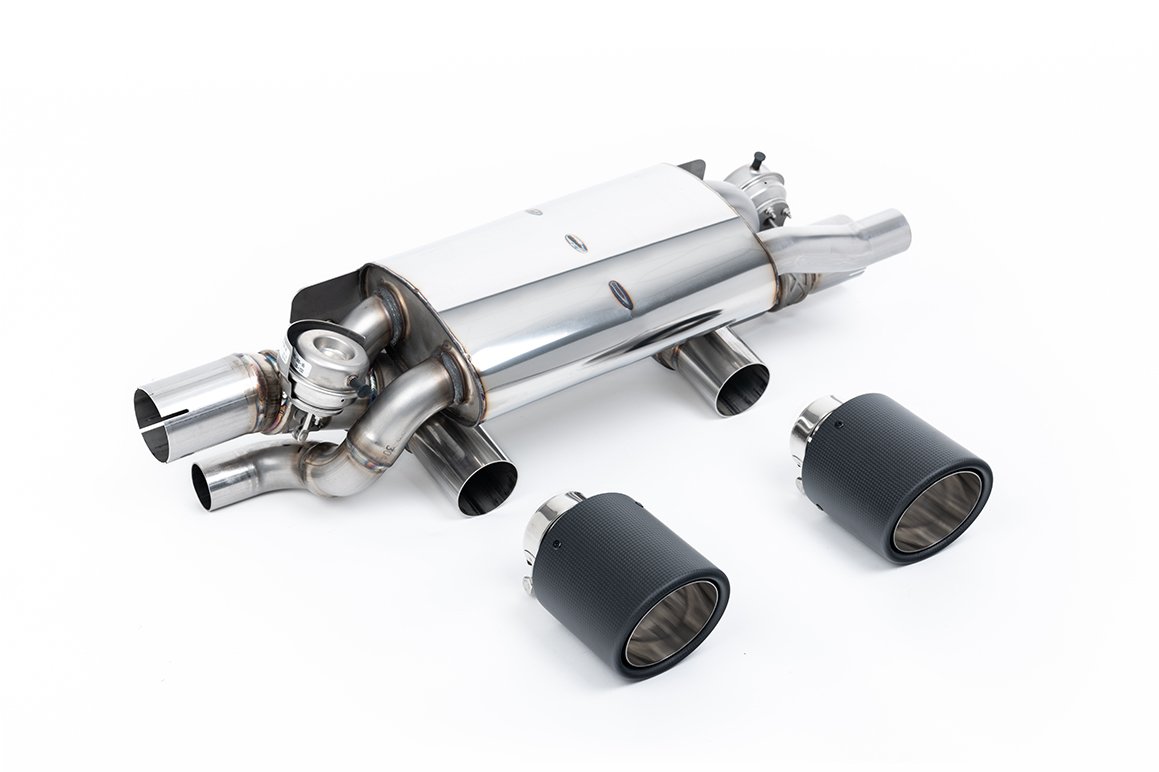 Porsche 991.2 3.0 T/S/GTS – Rear Silencer with Carbon Tips