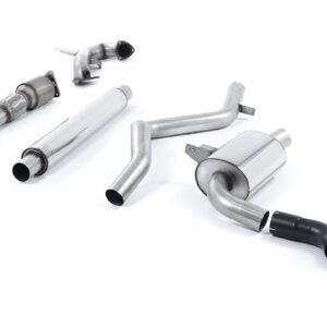 Renault Megane Renaultsport II (Cup, Trophy/Trophy R) – resonado (más discreto) sistema de escape turbo-back con catalizador deportivo de alto flujo – usa OE cola
