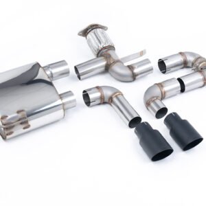 Alpine A110S 1.8TCe (S Models) – Cat-back with Cerakote Black GT-90 Tips