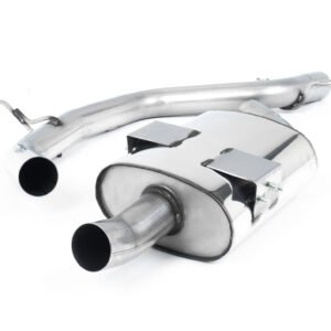 Seat Leon Cupra K1 – Non-Resonated (Louder) Cat-Back Exhaust System with Single Polished Oval Tip
