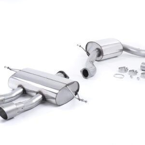 Seat Leon Cupra R 2.0 TSI 265ps – Resonated (Quieter) Cat-Back Exhaust System with Dual Titanium GT100 Tips