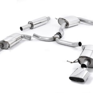 Seat Leon ST Cupra 280/290 2.0 TSI (Non GPF Models) – Resonated (Quieter) Cat-Back Exhaust System with Polished Oval Tips