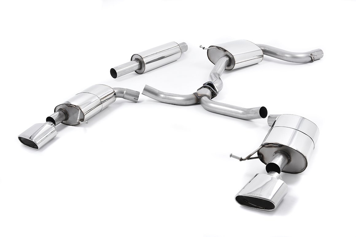 Seat Leon ST Cupra 280/290 2.0 TSI (modelos sin GPF) – Escape cat-back resonado (sonido más discreto) con salidas ovaladas pulidas