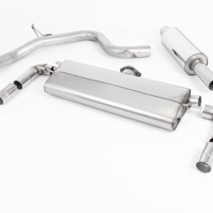 Seat Leon Cupra 300 2.0 TSI (Non GPF Models) – Road+ Cat-Back Exhaust System with Polished Oval Tips